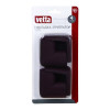 VETTA Накладки - протекторы на углы, 4шт, 6х3 см, каучук, 3 цвета VETTA