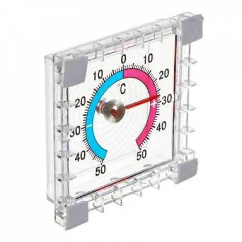 INBLOOM Термометр оконный Биметаллический (-50 +50), блистер INBLOOM