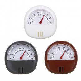 INBLOOM Термометр с магнитом, пластик, 5,7х5,7см, 3 цвета, на блистере