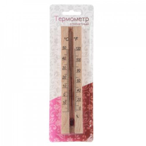 Термометр комнатный ТБ-206 "Деревянный" (t -10 + 50 С) (производитель не указан)