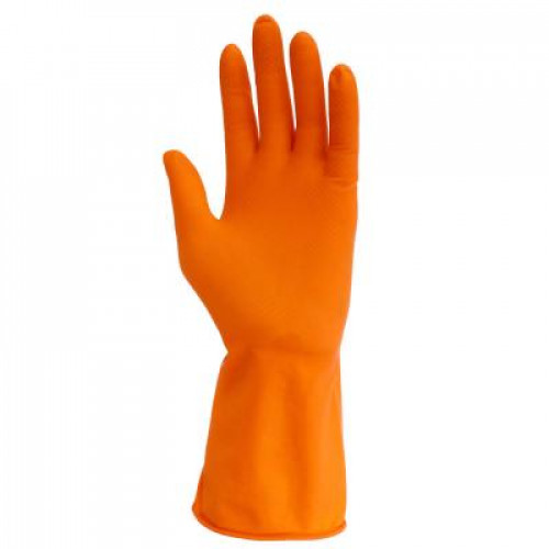 VETTA Перчатки резиновые спец. для уборки оранжевые M VETTA