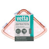 VETTA Держатель угловой для банных принадлежностей на присосках, ПС, 18x25,5x3,5см, 3 цвета VETTA