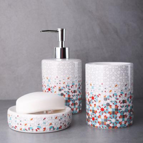 VETTA Стакан для ванной комнаты "Франко", керамика, 3 дизайна (производитель не указан)