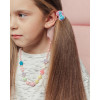 BERIOTTI Набор детских резинок для волос 12шт, полиэстер, нейлон, пластик, 6см, 5-6 дизайнов BERIOTTI
