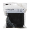 ЮНИLOOK Накидка для стрижки и окрашивания волос, 140х120 см, полиэстер, чёрная ЮНИLOOK