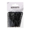 BERIOTTI Набор шпилек для волос 50шт, металл, 6см, черный BERIOTTI