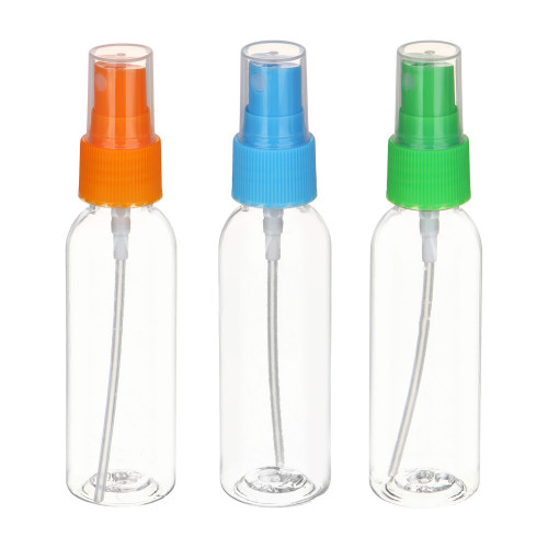 ЮНИLOOK Бутылочка косметическая с пульверизатором, 50мл, пластик, 2 цвета ЮНИLOOK