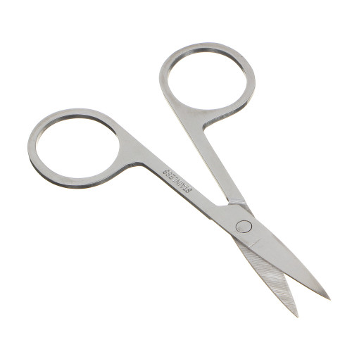 ЮНИLOOK Ножницы маникюрные для ногтей и кутикулы с прямыми лезвиями, сталь, 8,8см, HS-0621 ЮНИLOOK