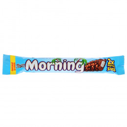 Батончик "Morning" с кокосом, покрытый молочным шоколадом с воздушными злаками 50 г