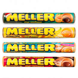 Жевательные конфеты Меллер, ирис, 38г, арт.8200124