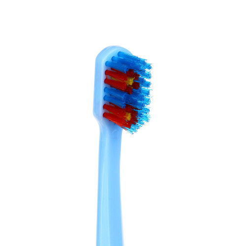 Зубная щетка, пластик, средняя жесткость, индекс 5, степень 6<G<9, 4 цвета, ФМ22-01 (производитель не указан)