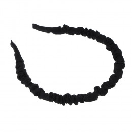 ЮНИLOOK Ободок для волос, 1см, ABS, полиэстер, 6 цветов, ACS-68