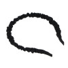 ЮНИLOOK Ободок для волос, 1см, ABS, полиэстер, 6 цветов, ACS-68 ЮНИLOOK