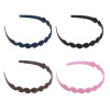ЮНИLOOK Ободок для волос 1,5-2см, пластик, 4 цвета, ACS-03 ЮНИLOOK