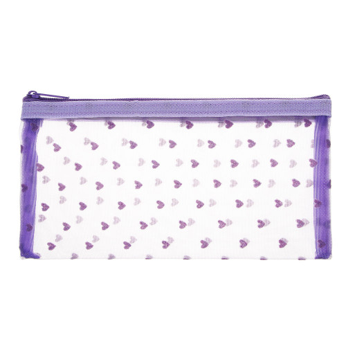 ЮL Косметичка из сетки, 100%ПЭ, 20х10см, 4 цвета ЮL