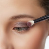 ЮНИLOOK Кисть для нанесения и растушевки теней, натуральный ворс, дерево, металл 15,7см ЮНИLOOK
