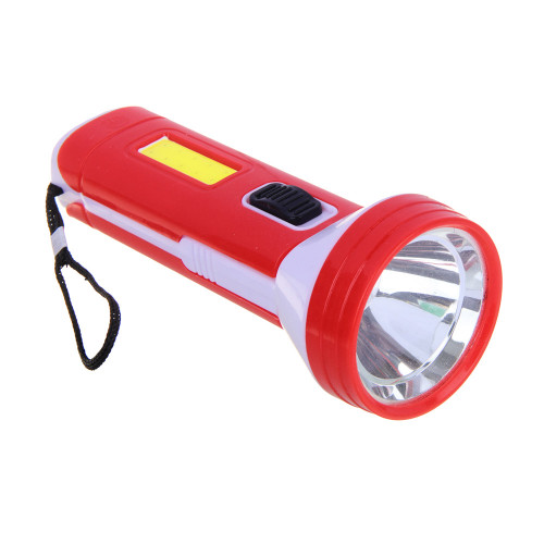 ЕРМАК Фонарь, COB+LED, 2 режима, 2хАА ЕРМАК