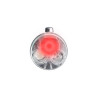 ЕРМАК Фонарик-брелок на карабине 1 LED + УФ + лазер, 3xLR44, алюминий, 6,6х1,2 см ЕРМАК