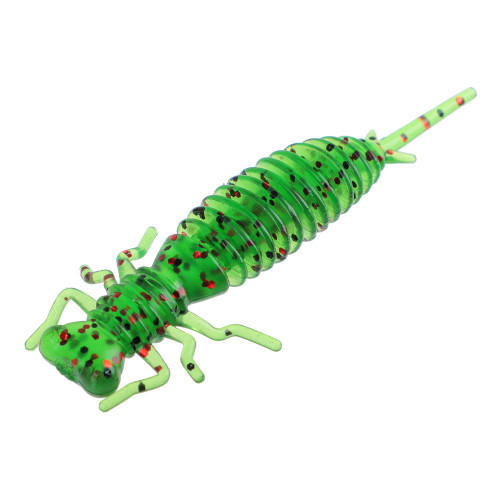 AZOR FISHING Приманка силиконовая "Личинка стрекозы", 8см, 5шт, 5 цветов AZOR FISHING