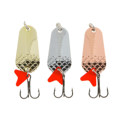 AZOR FISHING Блесна колеблющаяся, тип Шторлинг, 15гр, 3 цвета AZOR FISHING