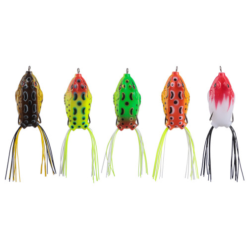 AZOR FISHING Лягушка силиконовая "Крези" 55 мм, 5 цветов AZOR FISHING