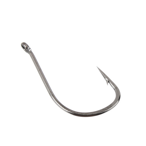 AZOR FISHING Набор крючков 10шт, карась, карп, №6,8,10,12, высокоуглеродистая сталь, черный никель AZOR FISHING
