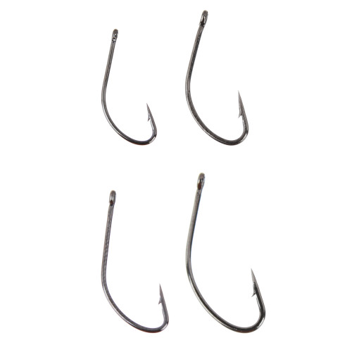 AZOR FISHING Набор крючков 10шт, уклейка, №3, 4, 5, 6, высокоуглеродистая сталь, черный никель AZOR FISHING