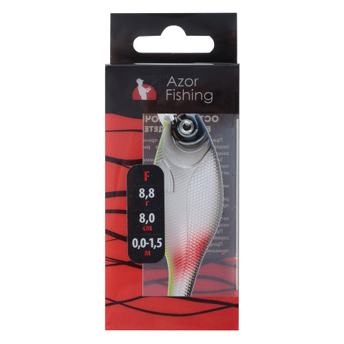 AZOR FISHING Воблер "Фэри Крэнк", F, 8,8гр, 80мм, 0,0-1,5м, 5 цветов AZOR FISHING