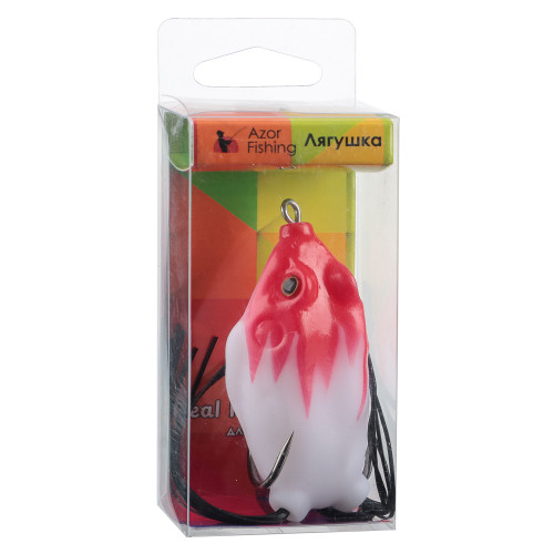 AZOR FISHING Лягушка силиконовая "Крези" 55 мм, 5 цветов AZOR FISHING