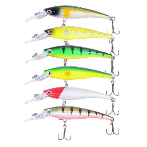 AZOR FISHING Воблер "Хамп Дип Шэд", SP, 6,0гр, 93мм, 0,5-1,5м, 5 цветов AZOR FISHING