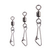 AZOR FISHING Набор вертлюгов с карабином, 5шт, №10+2, №12+1, №8+3 AZOR FISHING