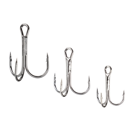 AZOR FISHING Набор тройников 5шт, №2, 4, 6, высокоуглеродистая сталь AZOR FISHING