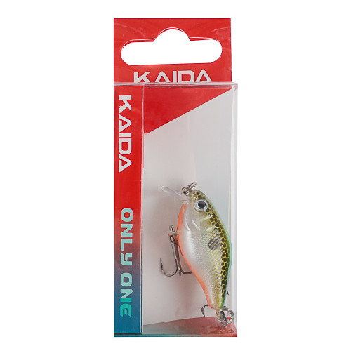 KAIDA Воблер 35мм, 1,8гр, цвет №1 KAIDA