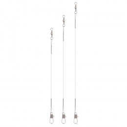 AZOR FISHING Набор поводков 10шт, 15-25см, хром, 3 вида