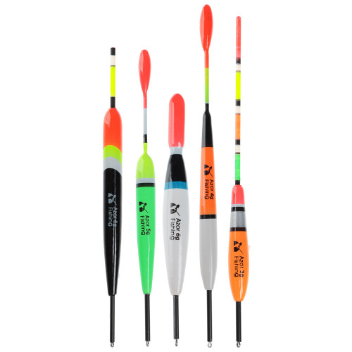 AZOR FISHING Поплавок в пластиком тубусе, бальсовое дерево AZOR FISHING