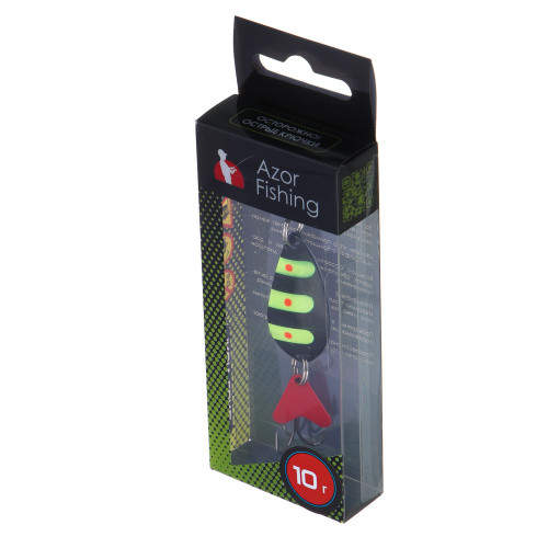 AZOR FISHING Блесна колеблющаяся, 40мм, 10гр AZOR FISHING