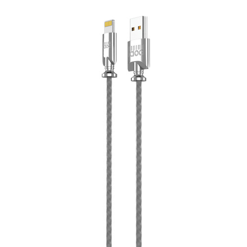 PRILUCHNIY Кабель для зарядки Metall iP, 1м, 2,4A, металл BY