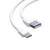 FORZA Кабель для зарядки Комфорт Type-C, 1м, 1А, PVC, прорезиненный, 5 цветов, пакет FORZA