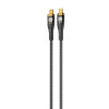 ВСЁГАЗИН Кабель для зарядки Techno Type-C-iP, 1м, Быстрая зарядка 2.4А, PD 22W, нейлон, черный ВСЁГАЗИН