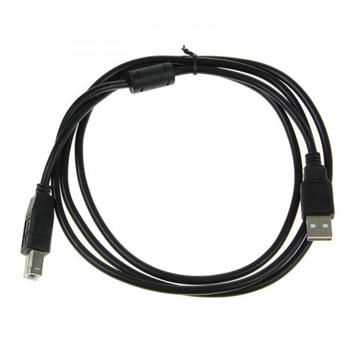 Кабель LuazON, USB A - USB B, для подключения принтера, 1.5 м, черный Luazon Home