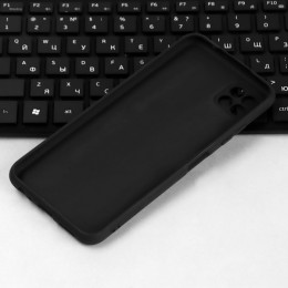 Чехол TFN, для телефона Samsung A22, силиконовый, черный
