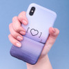Чехол для телефона iPhone X/XS «Любовь‒это маяк» soft touch, 14.5 × 7 см Like me