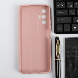 Чехол Red Line Ultimate, для телефона Tecno Pova 3, силиконовый, темно-розовый