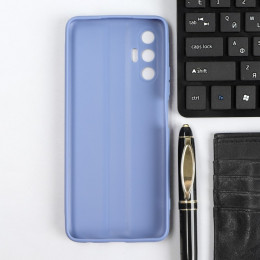 Чехол Red Line Ultimate, для телефона Tecno Pova 3, силиконовый, фиолетовый