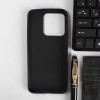 Чехол PERO, для телефона Xiaomi Redmi 10A, силиконовый, черный PERO