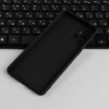 Чехол для Samsung Galaxy A73, силиконовый, матовый, черный No Name