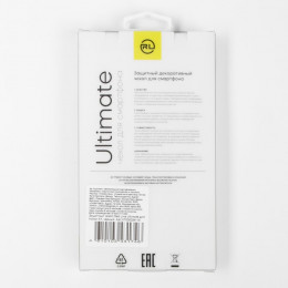 Чехол Red Line Ultimate, для телефона Honor X7, силиконовый, черный