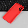 Чехол PERO, для телефона Realme C35, силиконовый, красный PERO