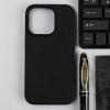 Чехол Red Line Ultimate, для телефона iPhone 14 Pro, силиконовый, микрофибра, черный Red Line