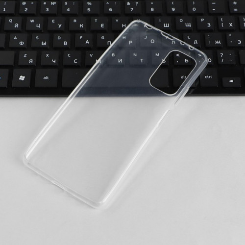 Чехол PERO, для телефона Samsung S21 Ultra, силиконовый, прозрачный PERO